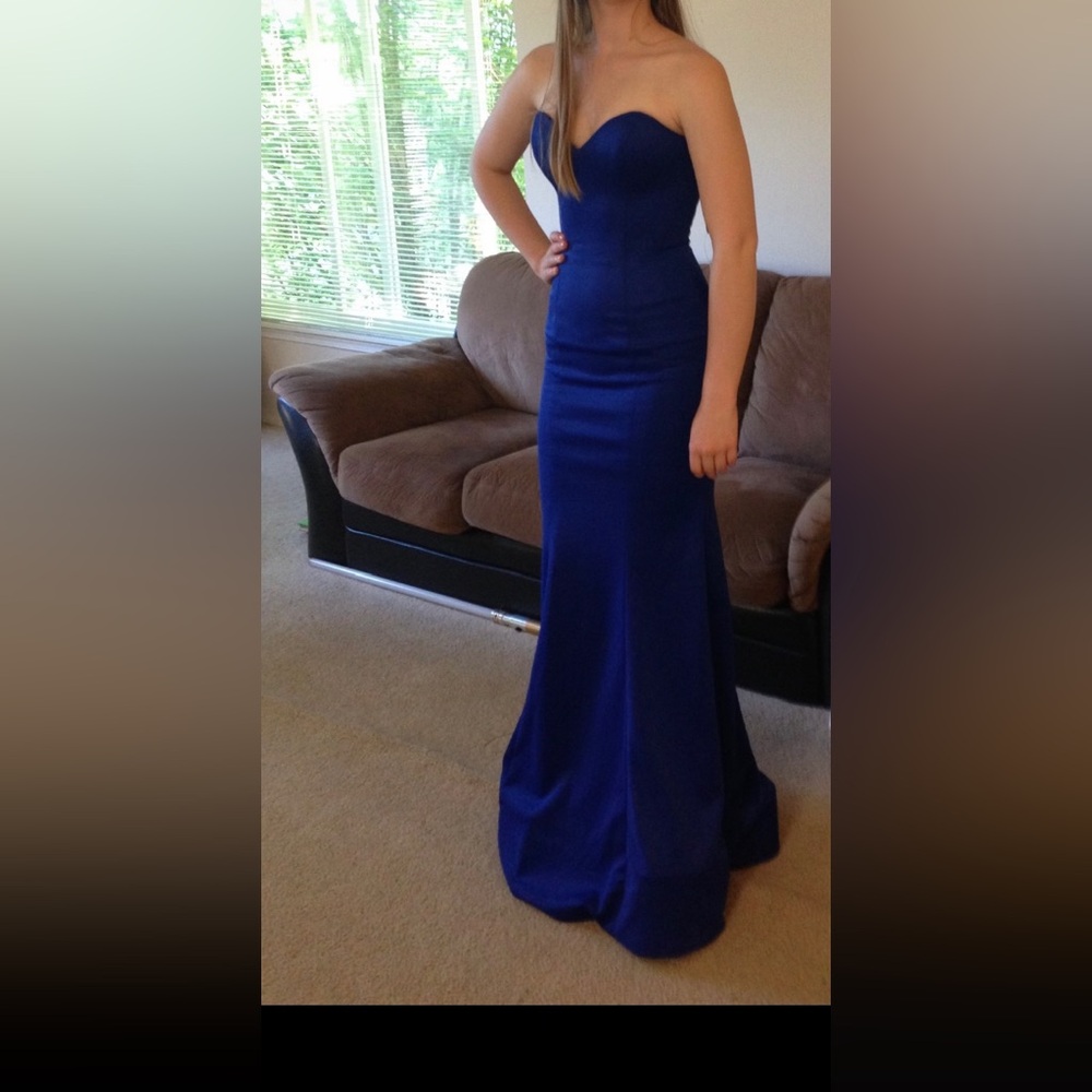 A beautiful Samila & Co Boutique prom dress.